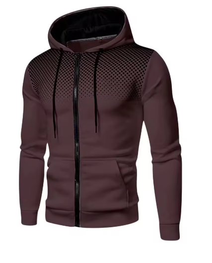 New Men’s Hoodie Jacket – Streetwear Long Sleeve Sweatshirt