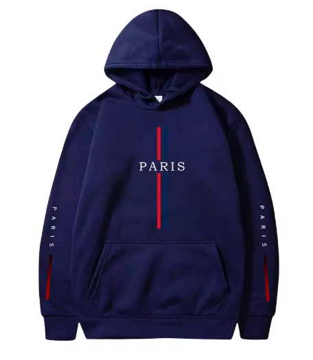 New Men’s Hoodie – Casual Print Sweatshirt for Any Occasion