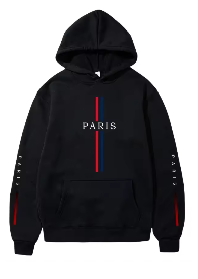 New Men’s Hoodie – Casual Print Sweatshirt for Any Occasion