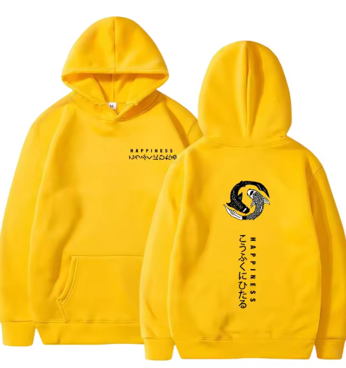 New Men’s Hoodie – Casual Printed Sweatshirt for Sports and Everyday Wear