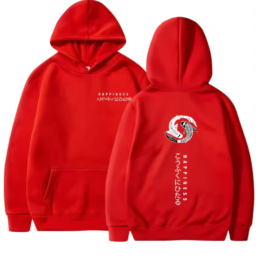 New Men’s Hoodie – Casual Printed Sweatshirt for Sports and Everyday Wear