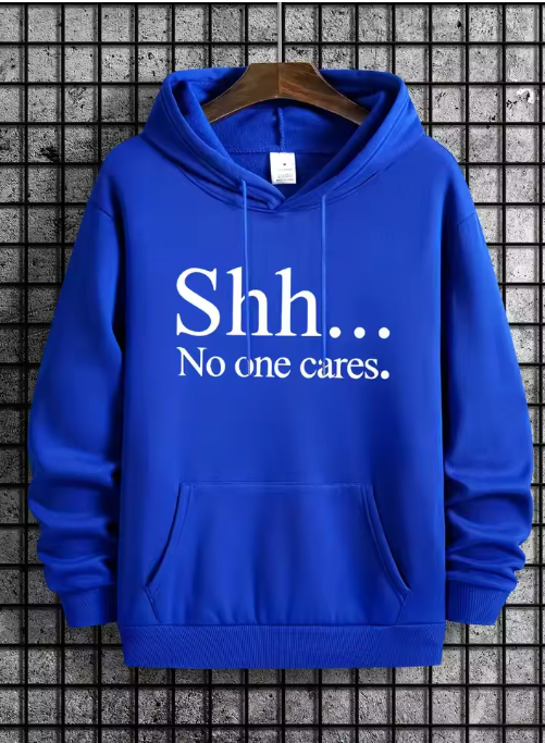 Men’s Spring/Autumn Heavy-Duty Fleece Hoodie – Oversized, Trendy, Casual Unisex Long Sleeve