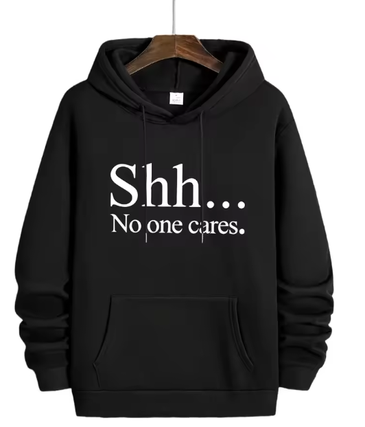 Men’s Spring/Autumn Heavy-Duty Fleece Hoodie – Oversized, Trendy, Casual Unisex Long Sleeve