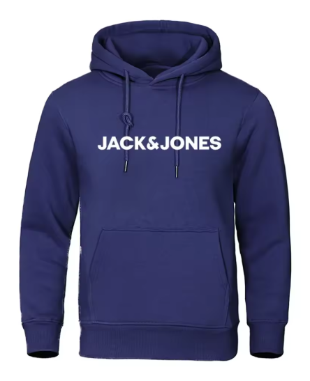 Men’s Casual Hoodie with Comfortable Printed Design