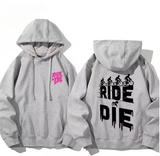 Ride or Die Cotton Hoodie – Unisex Autumn/Winter Essential