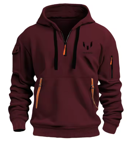 Men’s Casual Solid Color Lightweight Hoodie