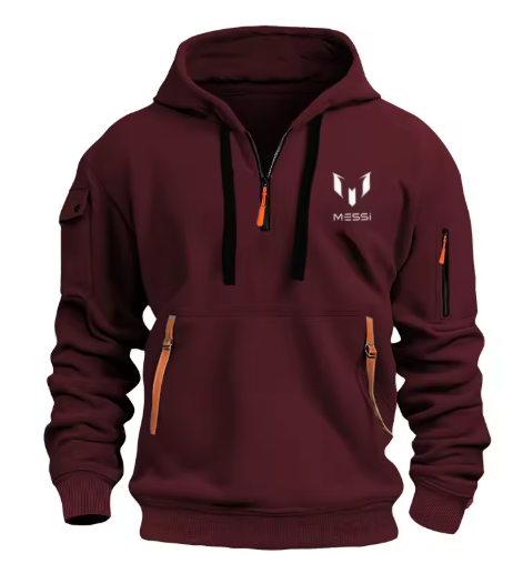 Men’s Casual Solid Color Lightweight Hoodie