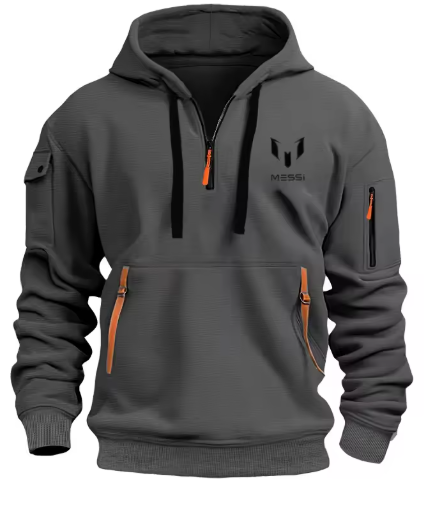 Men’s Casual Solid Color Lightweight Hoodie