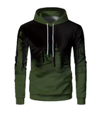 Men’s 3D Printed Hooded Sweater – Casual Outdoor Sports Couple Baseball Style