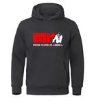 Unisex Gorilla Graphic Hoodie – Vintage Casual Sweatshirt