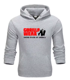 Unisex Gorilla Graphic Hoodie – Vintage Casual Sweatshirt