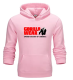 Unisex Gorilla Graphic Hoodie – Vintage Casual Sweatshirt