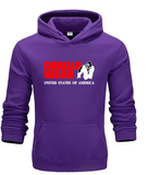 Unisex Gorilla Graphic Hoodie – Vintage Casual Sweatshirt