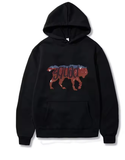 Funny Retro Wolf Squad Hoodie – Men’s Casual Sweatshirt