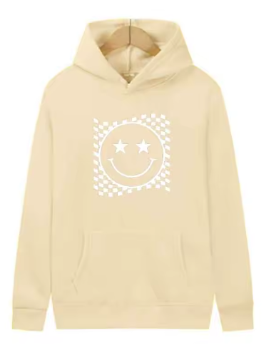 Men’s Long Sleeve Hooded Sweatshirt – Casual Streetwear Pullover