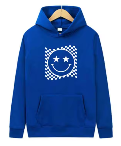 Men’s Long Sleeve Hooded Sweatshirt – Casual Streetwear Pullover