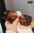 Big Frame Vintage Square Sunglasses – Unisex Retro Eyewear