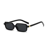 Vintage Luxury Small Rectangle Sunglasses – Unisex Designer Shades