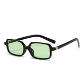 Vintage Luxury Small Rectangle Sunglasses – Unisex Designer Shades