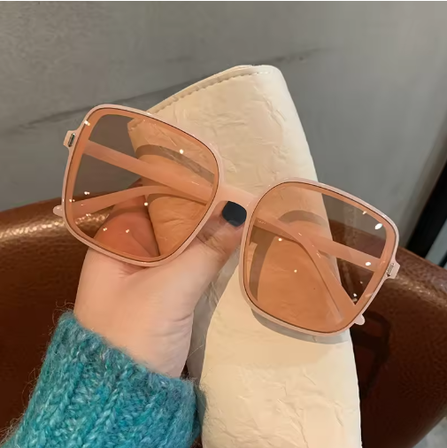 New Fashion Large Frame Sunglasses – Personalized Vintage Rectangle Shades