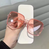 New Fashion Large Frame Sunglasses – Personalized Vintage Rectangle Shades