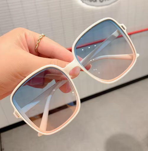 New Fashion Large Frame Sunglasses – Personalized Vintage Rectangle Shades
