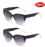 Retro Cat Eye Sunglasses for Women – Vintage Gradient Lens, UV400 Protection, Unisex Fashion Shades