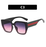 Large Frame Polygonal Sunglasses – Vintage Oversized Shades