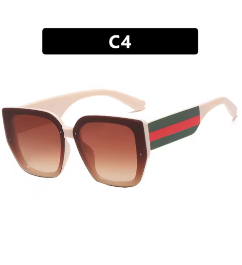Large Frame Polygonal Sunglasses – Vintage Oversized Shades