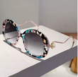 KAMMPT Oversized Round Women’s Sunglasses – 2025 Fashion with Pearls