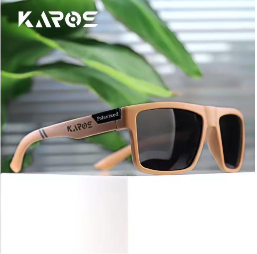 Karos Polarized Unisex Sunglasses – Luxury Vintage Square Design