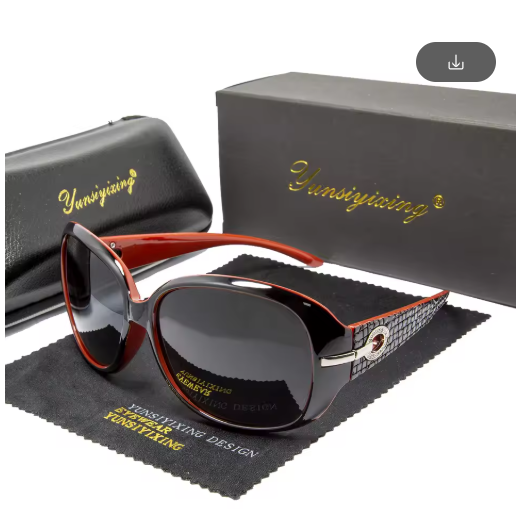 YSYX Polarized Women’s Sunglasses – Vintage Big Frame, Classic Fashion Designer Shades