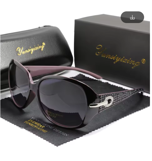 YSYX Polarized Women’s Sunglasses – Vintage Big Frame, Classic Fashion Designer Shades