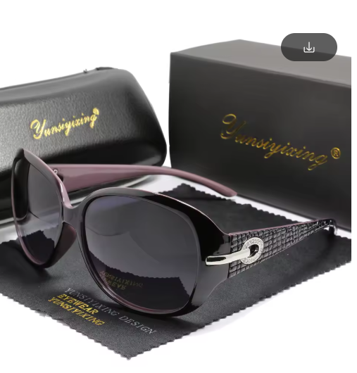 YSYX Polarized Women’s Sunglasses – Vintage Big Frame, Classic Fashion Designer Shades