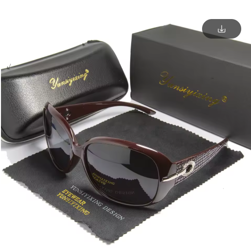 YSYX Polarized Women’s Sunglasses – Vintage Big Frame, Classic Fashion Designer Shades