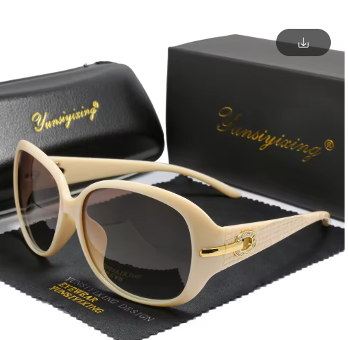 YSYX Polarized Women’s Sunglasses – Vintage Big Frame, Classic Fashion Designer Shades