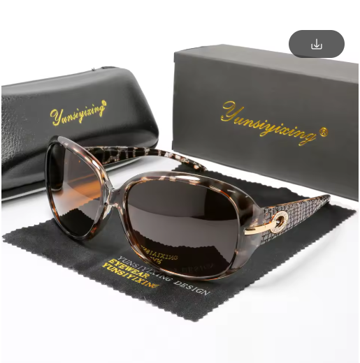 YSYX Polarized Women’s Sunglasses – Vintage Big Frame, Classic Fashion Designer Shades