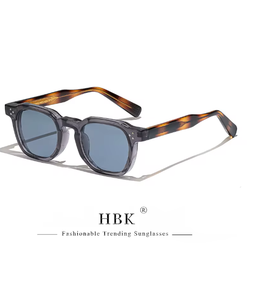 Wholesale Retro Square Sunglasses – Unisex Punk Fashion UV400 Travel Eyewear