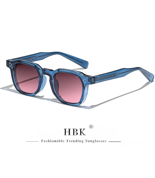 Wholesale Retro Square Sunglasses – Unisex Punk Fashion UV400 Travel Eyewear