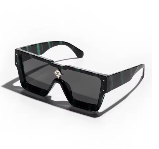 Ruiao Retro Black Millionaire Shades – Luxury Designer Sunglasses 2025 for Men
