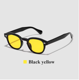 Ruiao 2025 Retro Round Sunglasses – Luxury Vintage Shades for Men