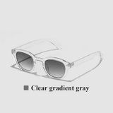 Ruiao 2025 Retro Round Sunglasses – Luxury Vintage Shades for Men