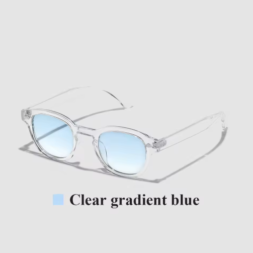 Ruiao 2025 Retro Round Sunglasses – Luxury Vintage Shades for Men