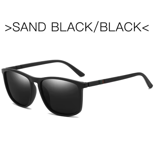 Sports Sunglasses for Men – Polarized Square Sun Glasses, Lightweight & Comfortable UV400 Eyewear