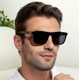 Classic Polarized Men’s Square Sunglasses – Vintage Style