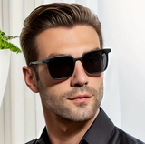Classic Polarized Men’s Square Sunglasses – Vintage Style