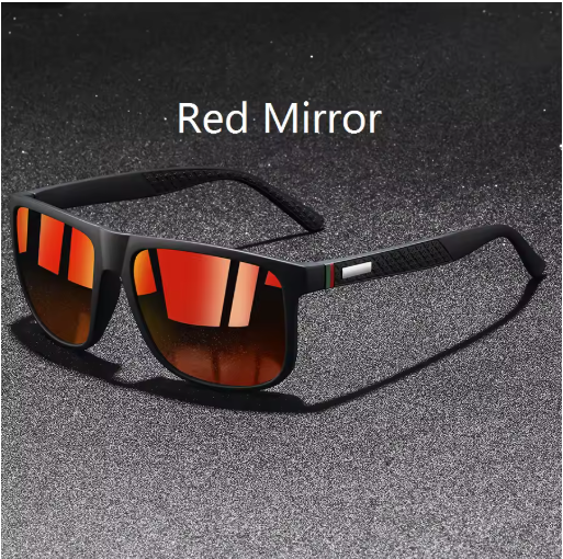 Vintage Square Check Pattern Sunglasses – Men & Women