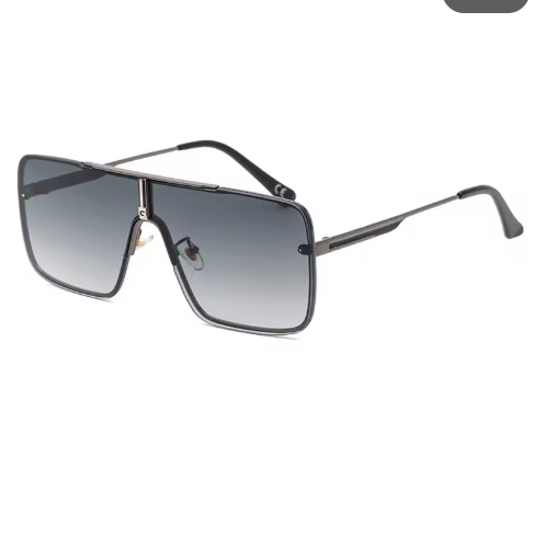 Oversized Square Sunglasses for Men – Retro Luxury Design