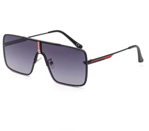 Oversized Square Sunglasses for Men – Retro Luxury Design