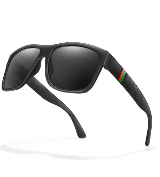 Classic Men’s Square Polarized Sunglasses – Outdoor & Sports